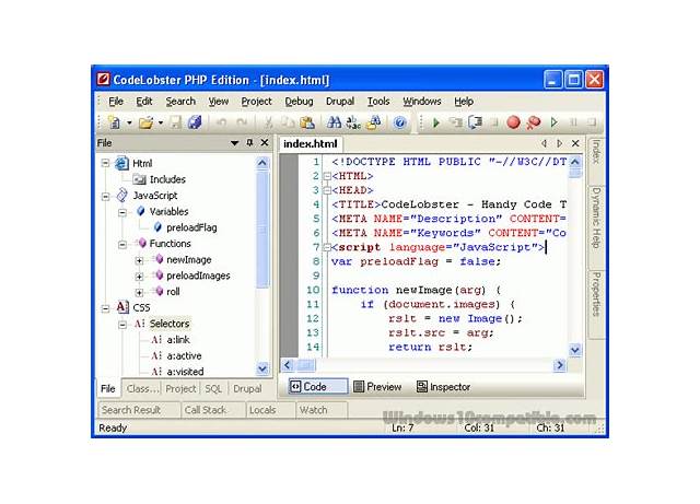 Codelobster PHP Edition (Windows) software [codelobster-software-1]